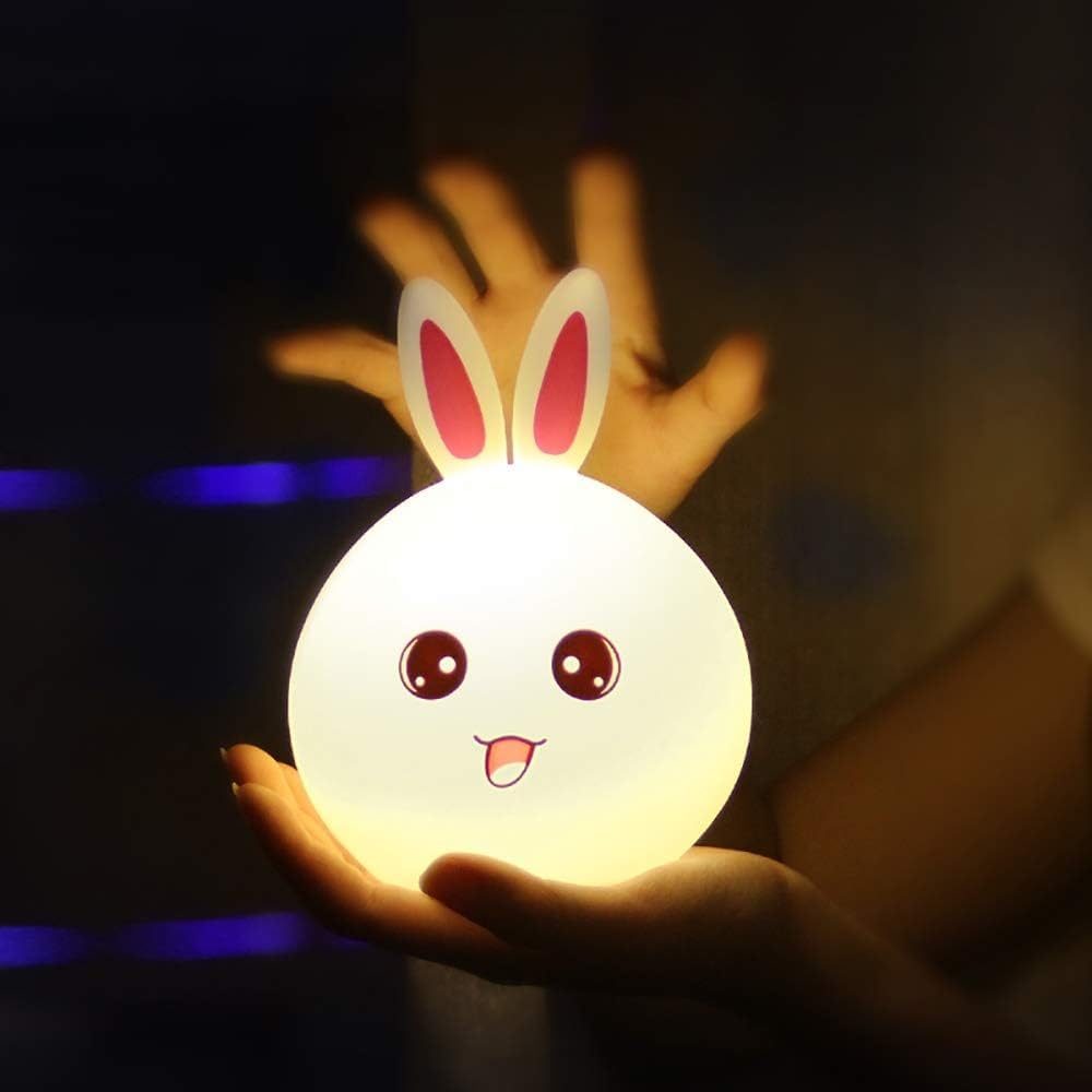 Children Night Lamp Silicone Touch Sensor LED Lamps